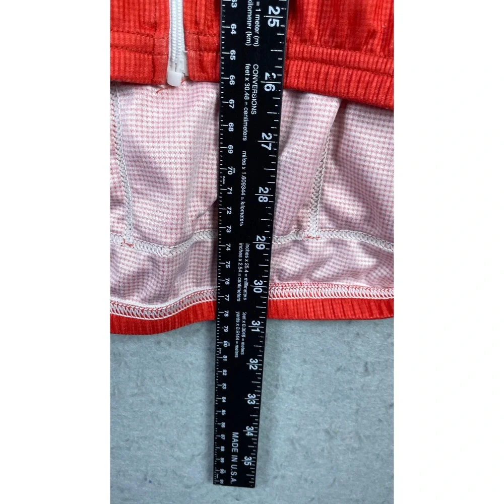 Canari Cycling Jersey Mens L Red Excellent Trailhead Coffee Long Sleeve Zip